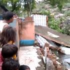 Monsun zerstört im Oktober 2021 die von uns gebauten Toiletten 