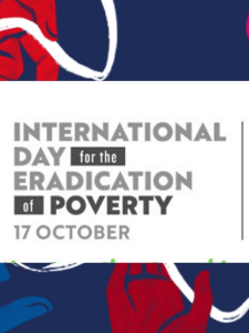 On International Day for the Eradication of Poverty