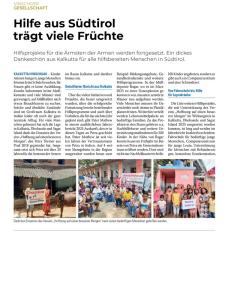 Das alles haben wir 2025 dank Eurer Hilfe erreicht.