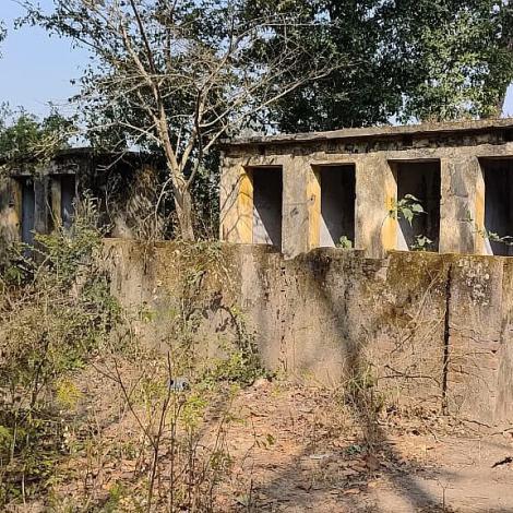 Toliletten im Leprakrankenhaus