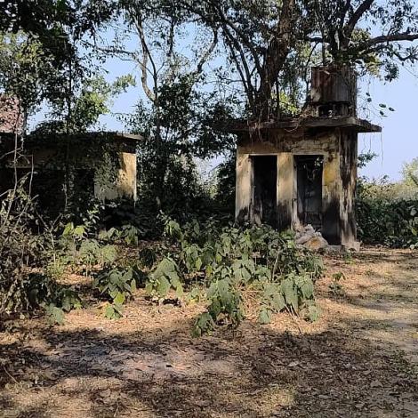 Toliletten im Leprakrankenhaus