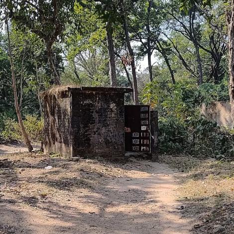 Toliletten im Leprakrankenhaus