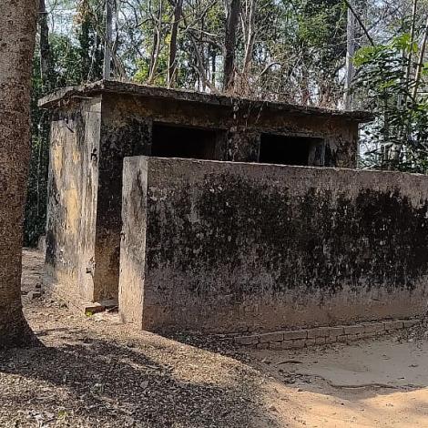 Toliletten im Leprakrankenhaus