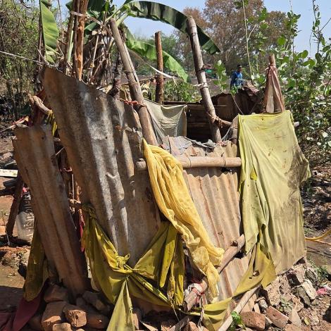 Kleine Hüttlein für verstossene Familien